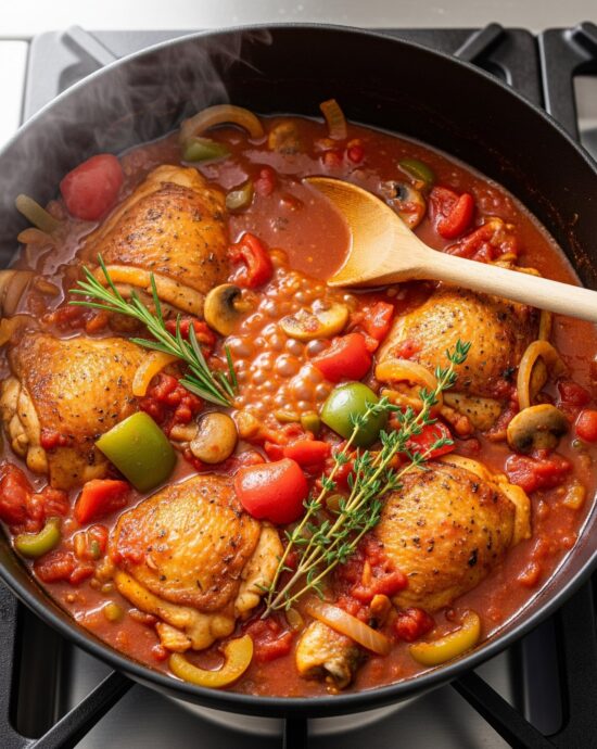 Chicken Cacciatore