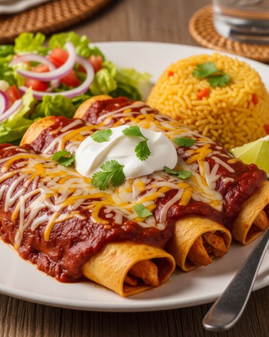 Chicken Enchiladas