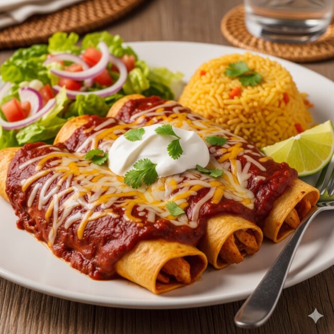 Chicken Enchiladas