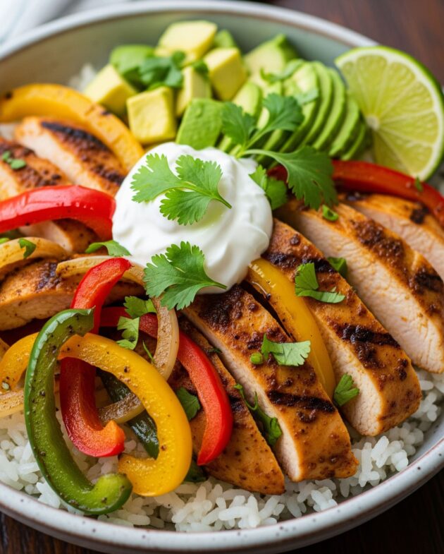 Chicken Fajita Bowl