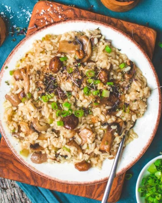 Mushroom Risotto