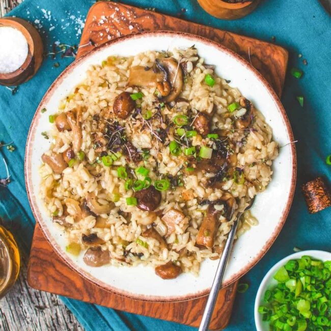 Mushroom Risotto