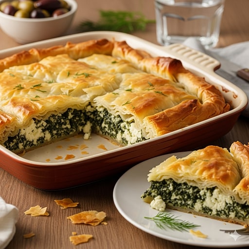 Spanakopita (Greek Spinach Pie)